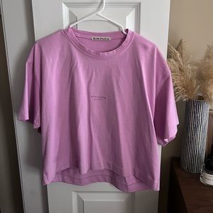 Acne Studios cropped tee